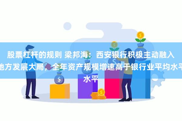 股票杠杆的规则 梁邦海：西安银行积极主动融入地方发展大局，全年资产规模增速高于银行业平均水平